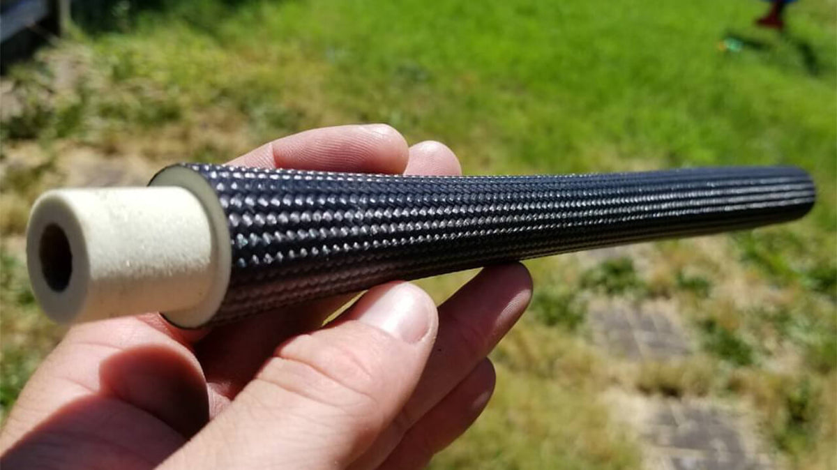 12" Tapered Spinning Grips Aero Grips Carbon Fiber Grips CFX
